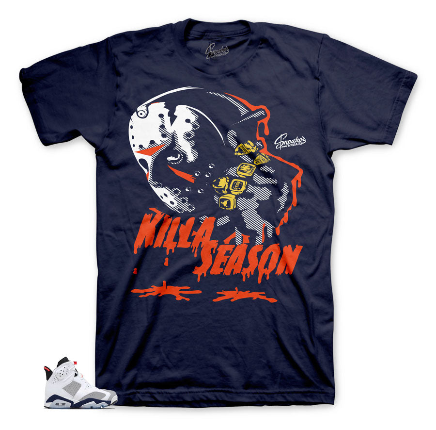 Retro 6 Tinker Killa Season Shirt