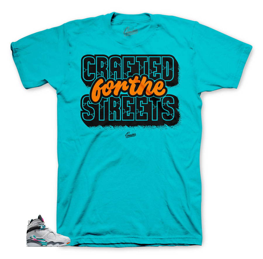 Retro 8 South Beach Crafted Shirt