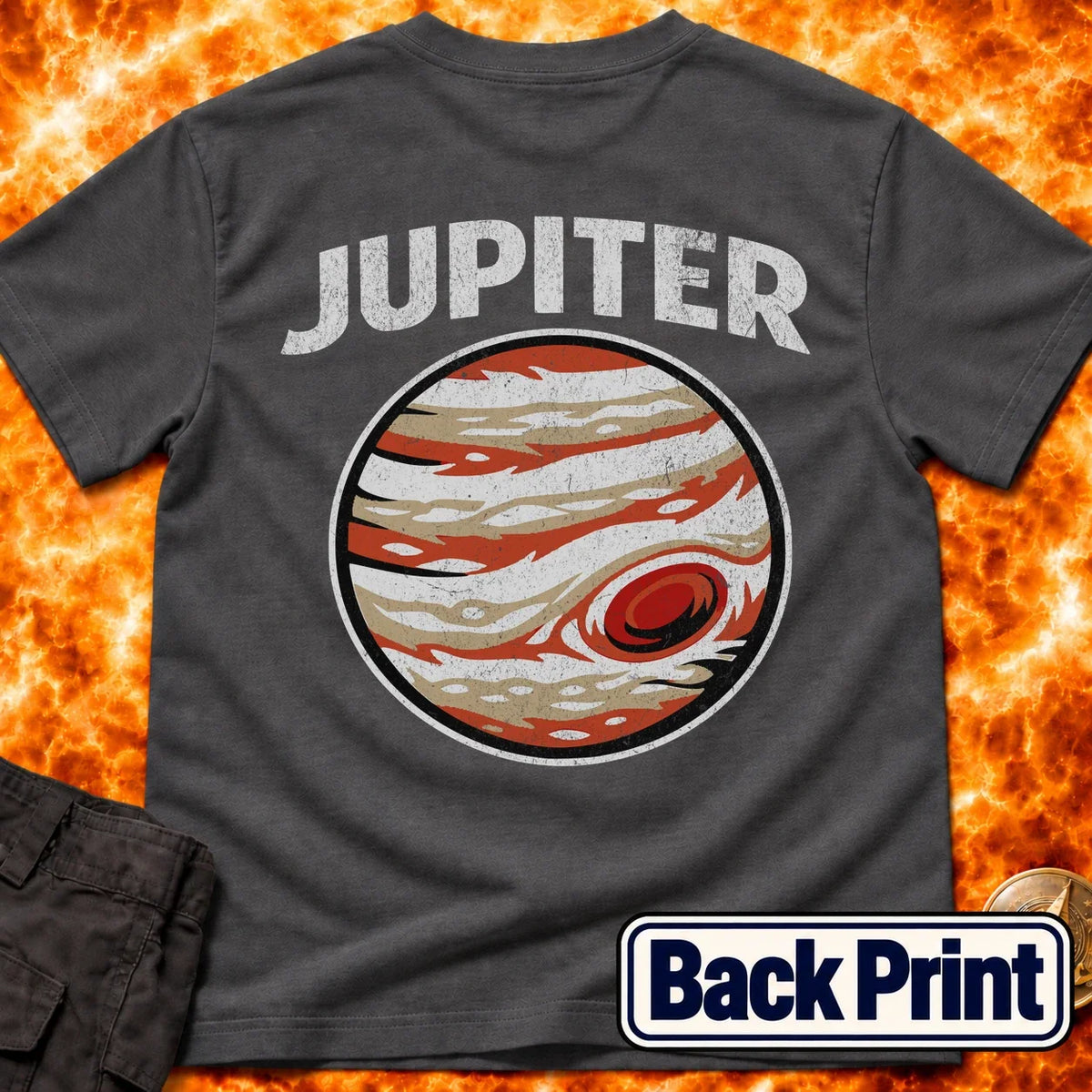 Jupiter Storm Back Print T-Shirt product image 6