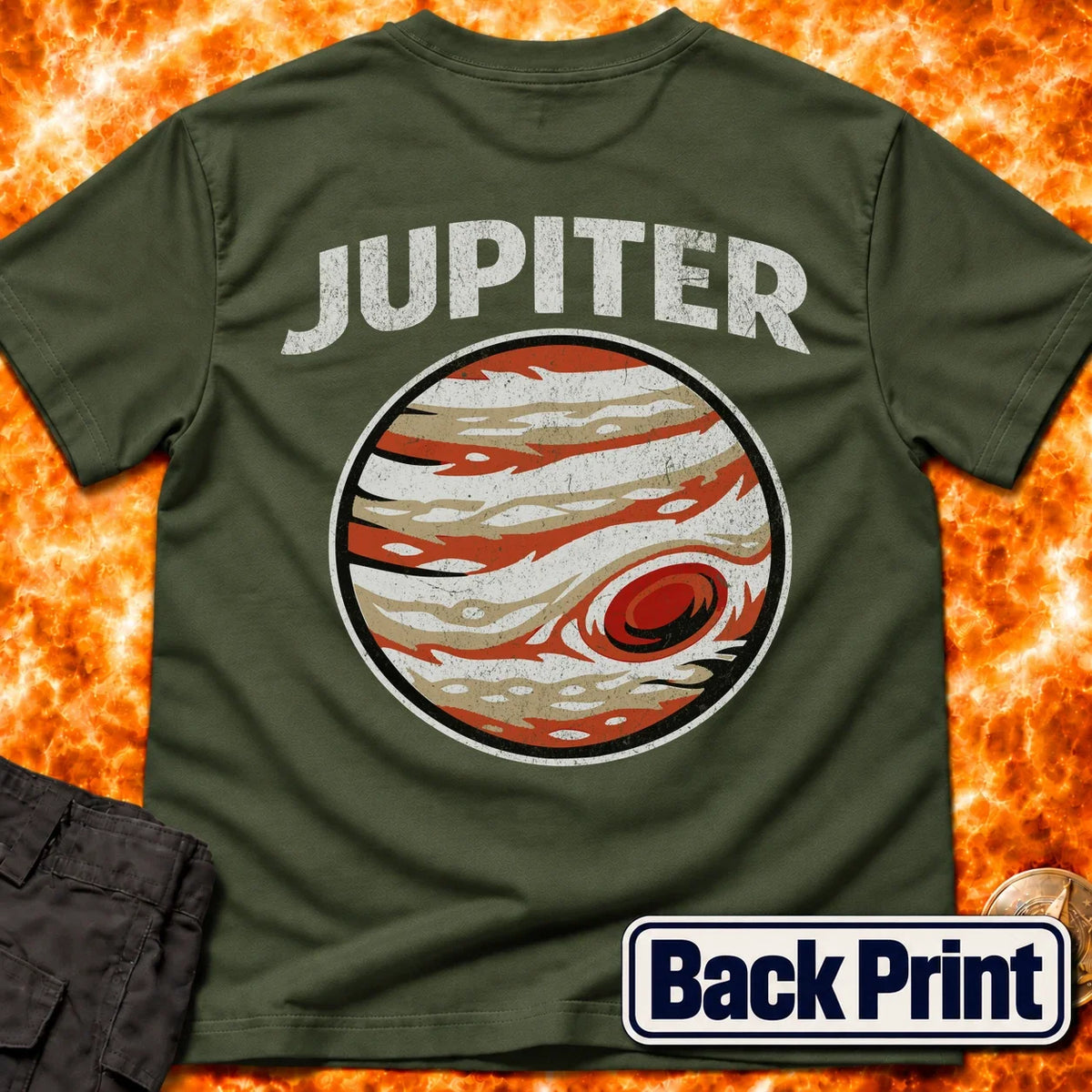Jupiter Storm Back Print T-Shirt product image 5