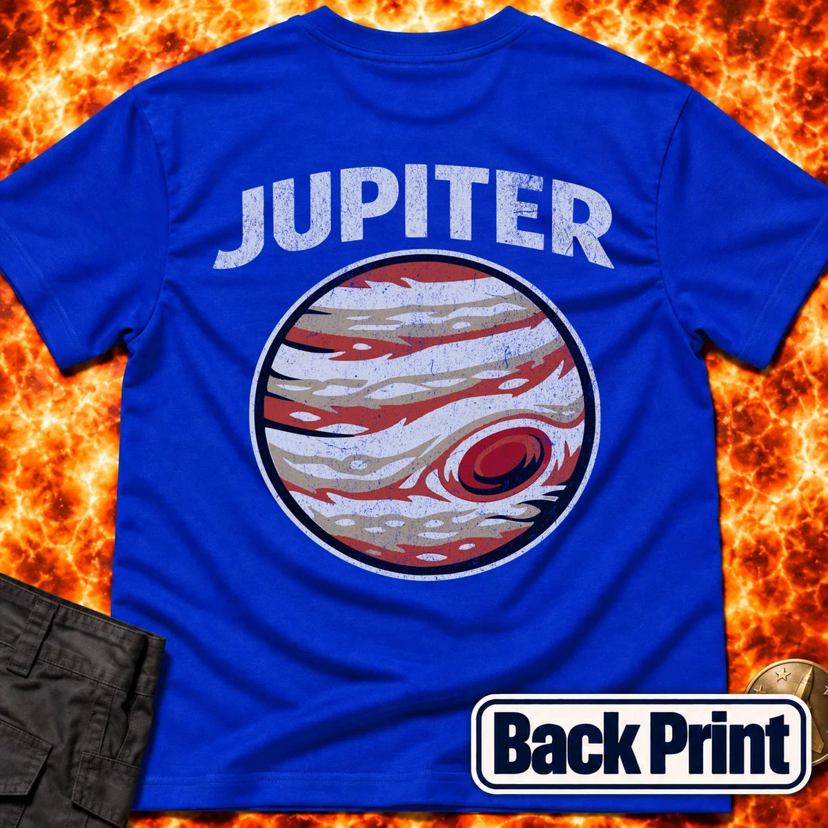 Jupiter Storm Back Print T-Shirt product image 3