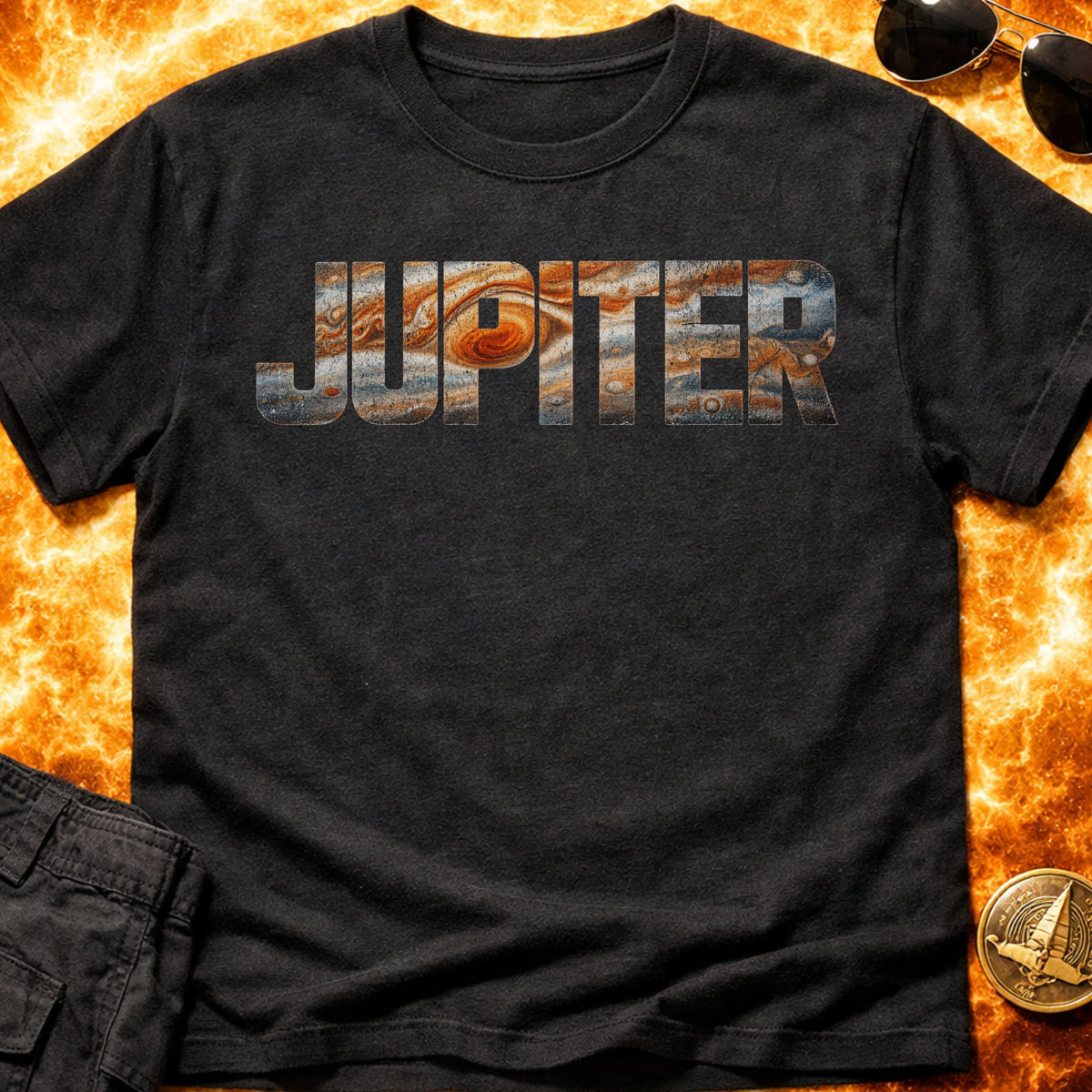 Jupiter Text T-Shirt product image 3