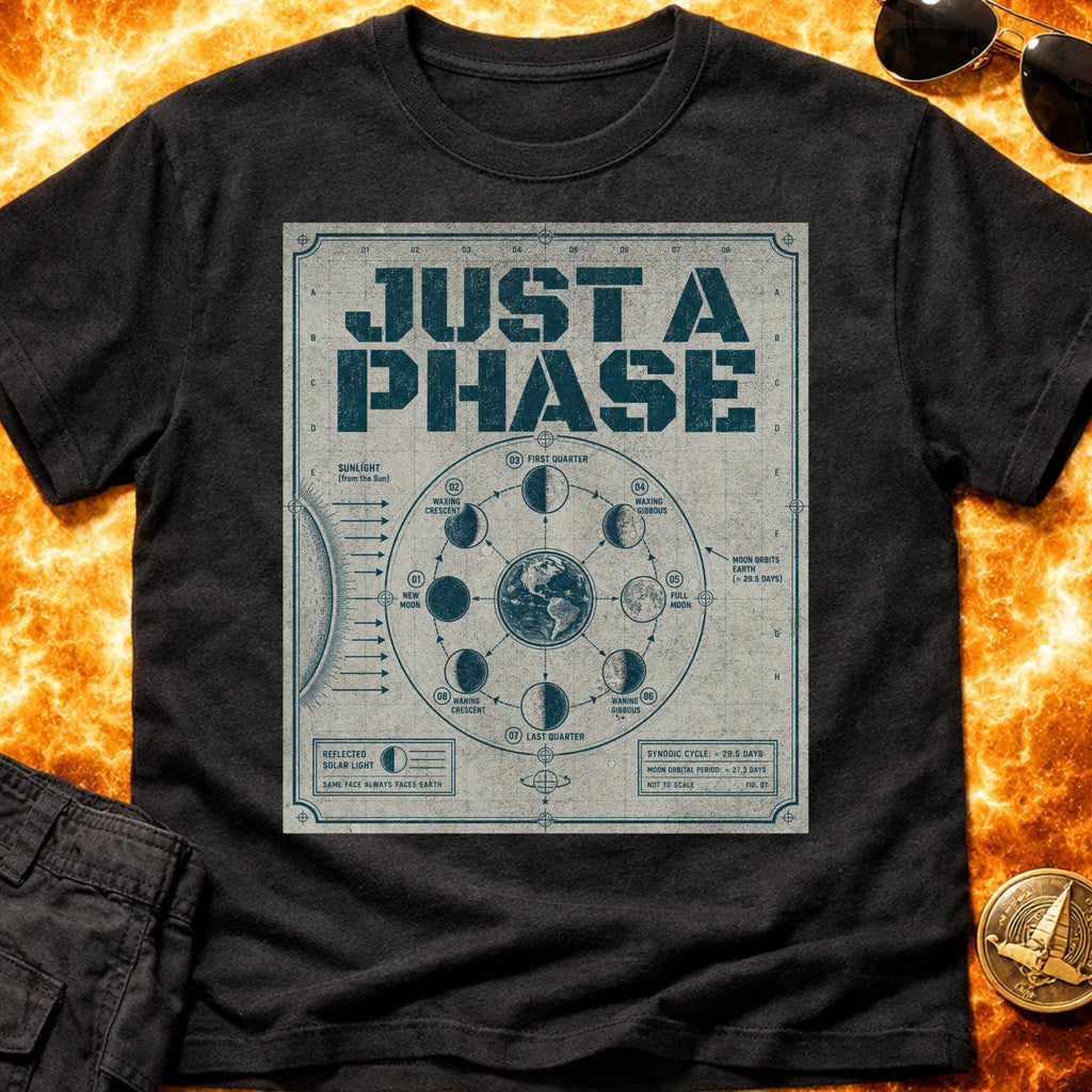 Just a Phase Schematic T-Shirt product image 3