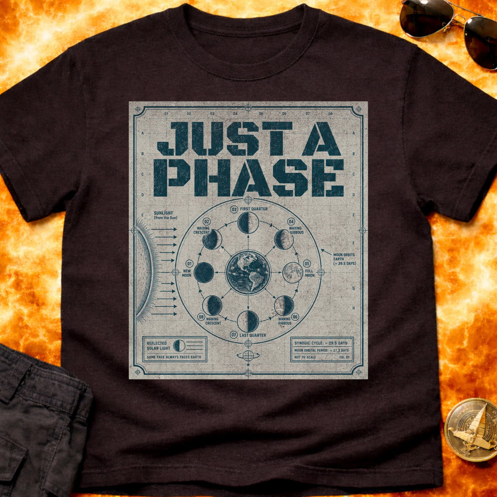 Just a Phase Schematic T-Shirt product image 4