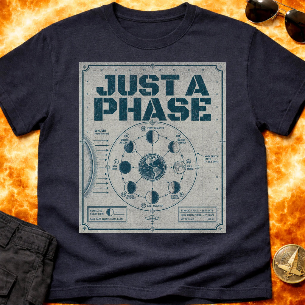 Just a Phase Schematic T-Shirt product image 5