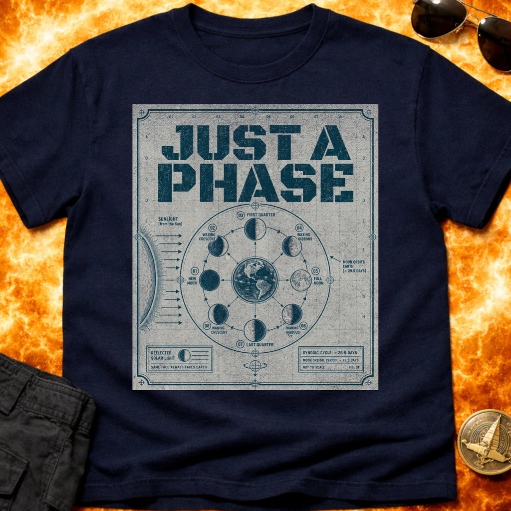 Just a Phase Schematic T-Shirt product image 2