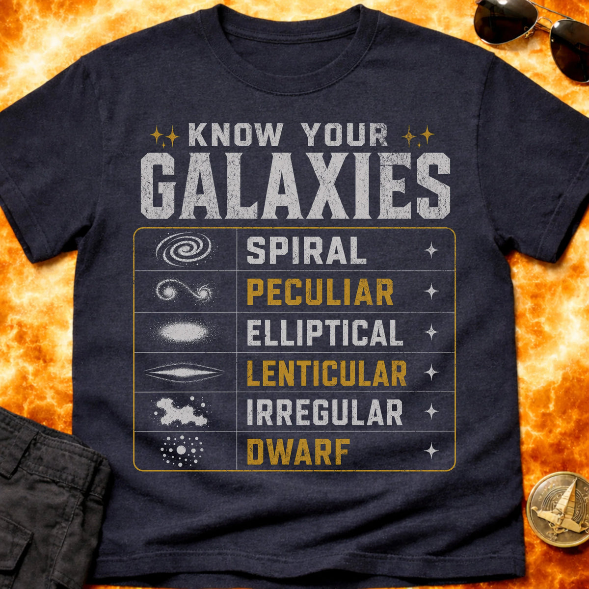 Know Your Galaxies T-Shirt product image 6