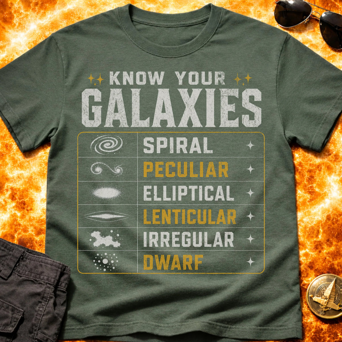 Know Your Galaxies T-Shirt product image 5