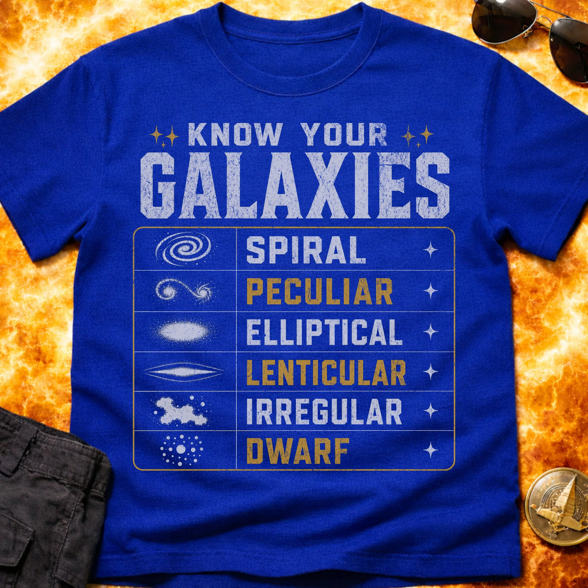 Know Your Galaxies T-Shirt product image 4