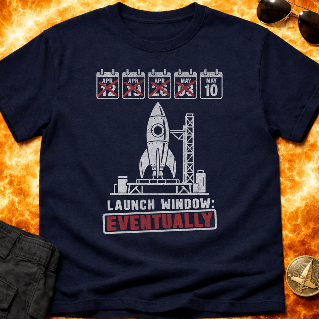 Launch Window Eventually T-Shirt product image 2