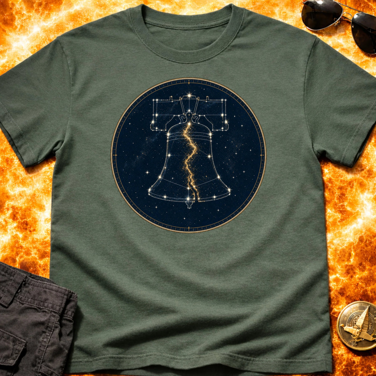 Liberty Bell Constellation T-Shirt product image 3