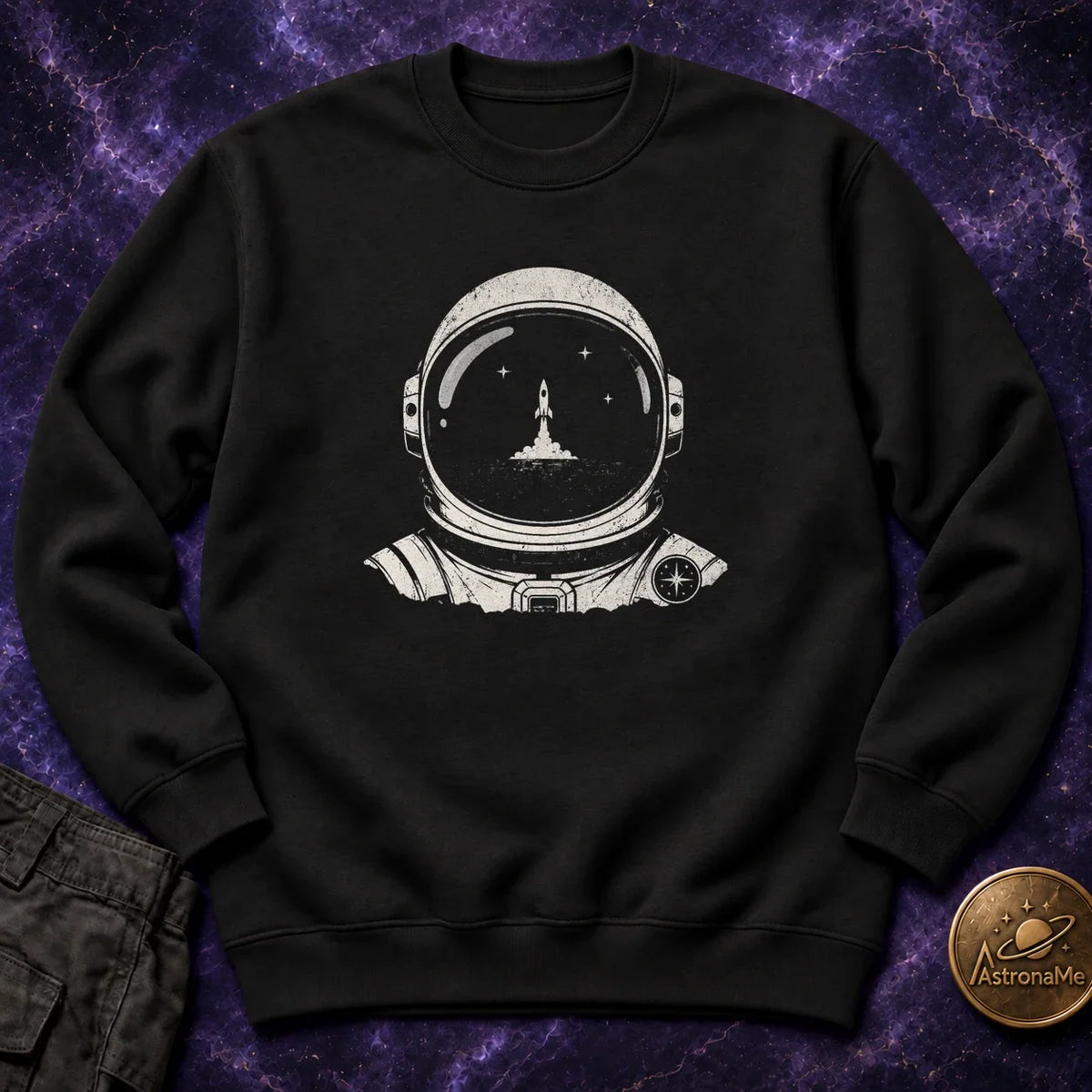 Lift Off Helmet Crewneck Sweatshirt product image 3