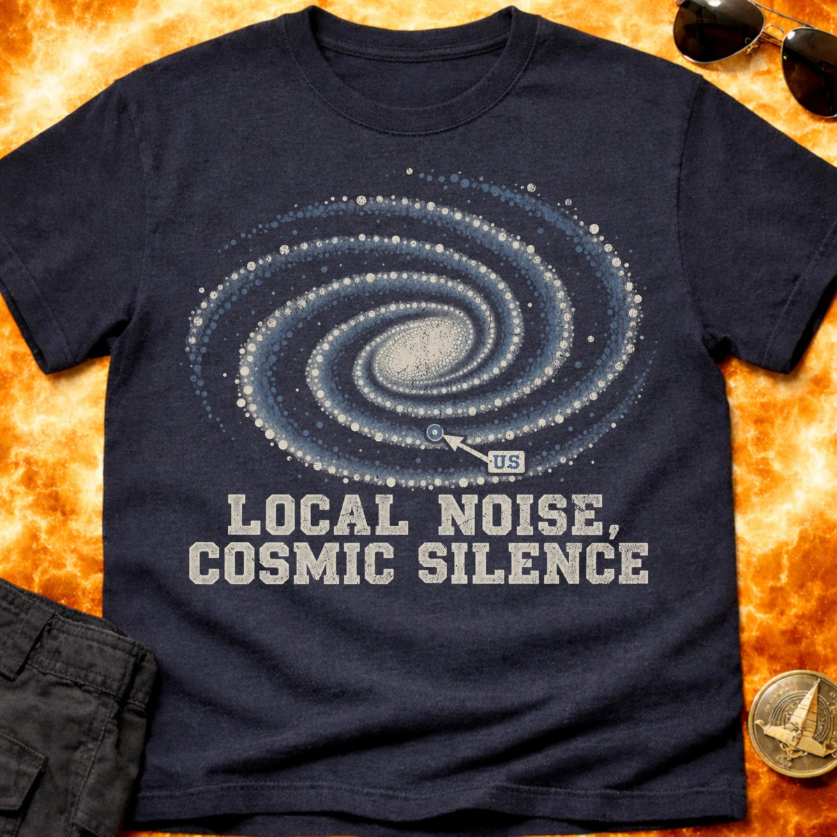 Local Noise Cosmic Silence T-Shirt product image 5