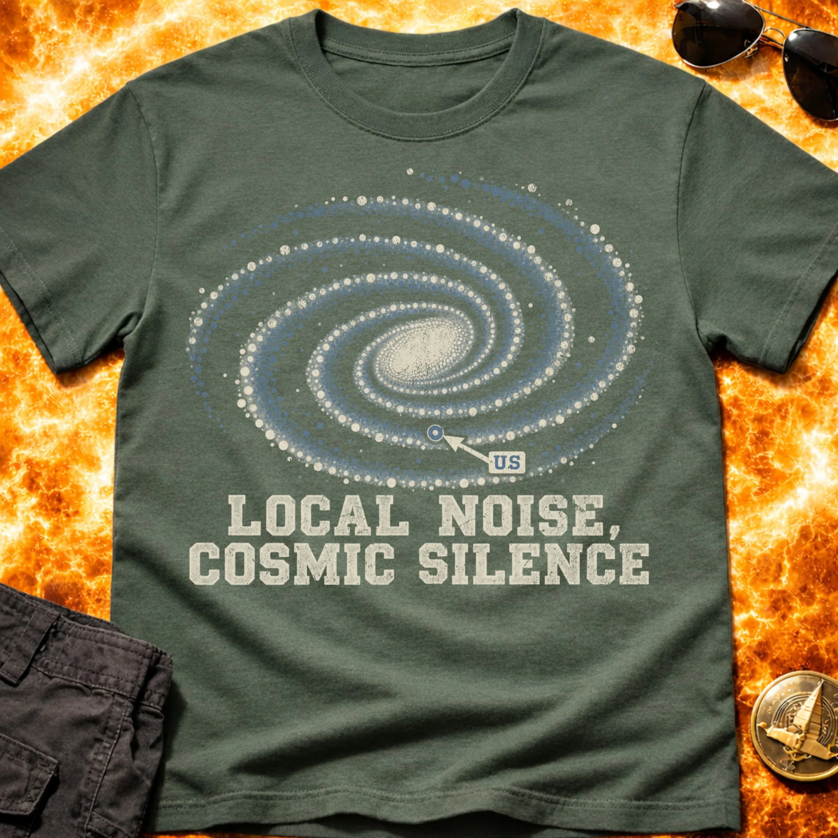 Local Noise Cosmic Silence T-Shirt product image 2