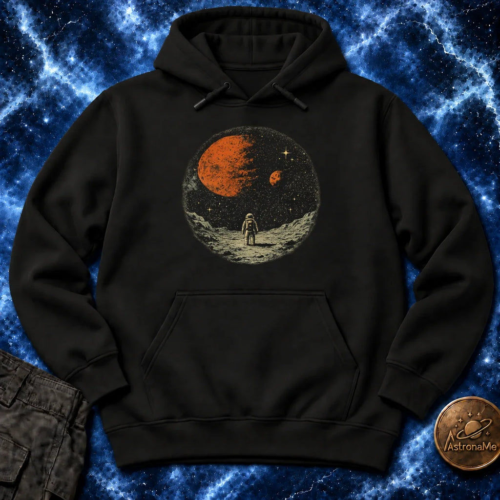 Lone Astronaut View Hoodie product image 1