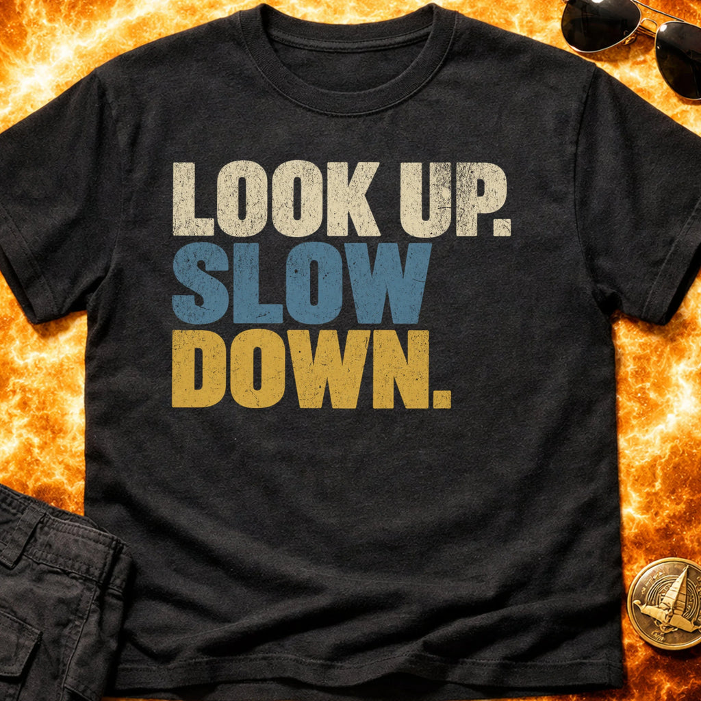 Look Up Slow Down T-Shirt product image 6