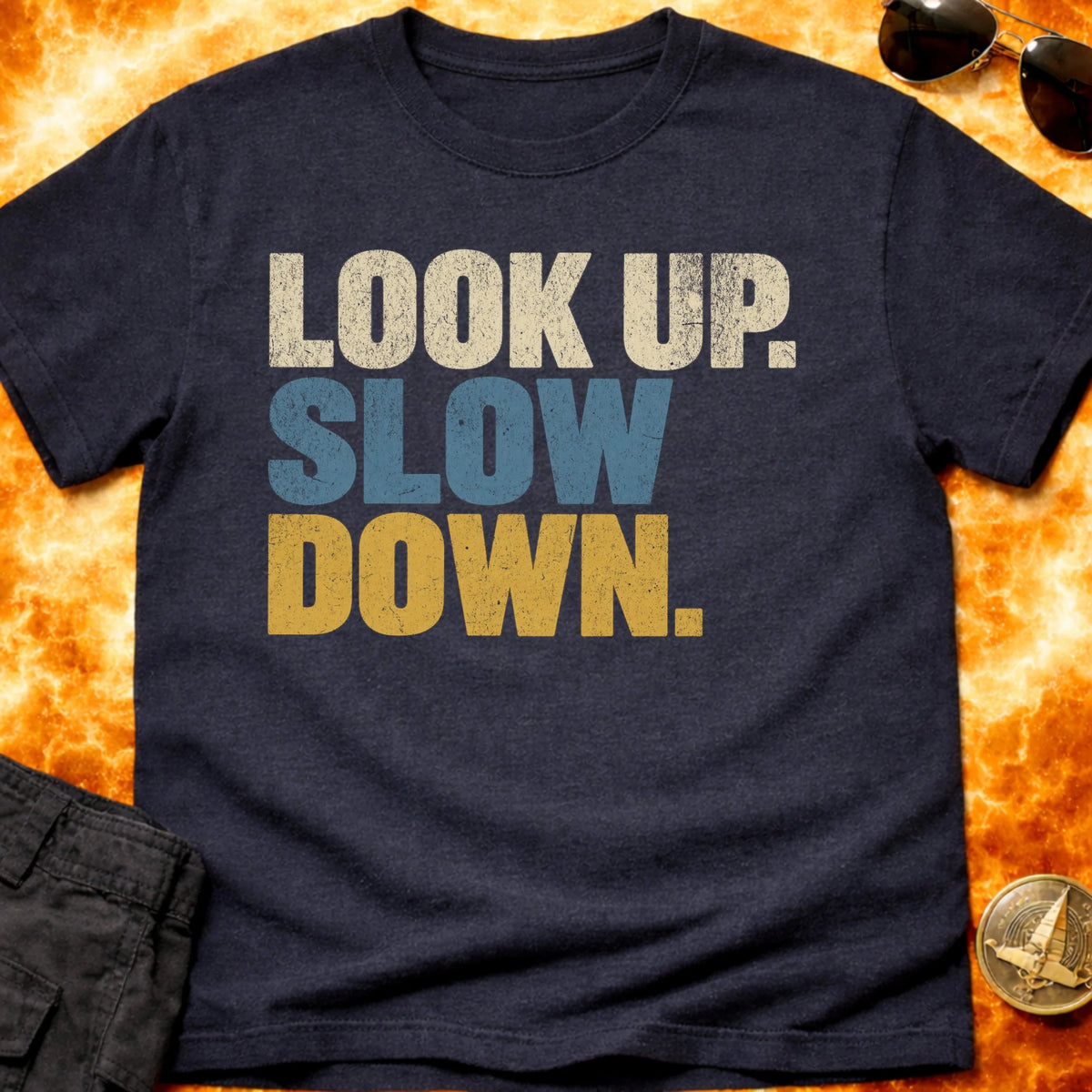 Look Up Slow Down T-Shirt product image 3