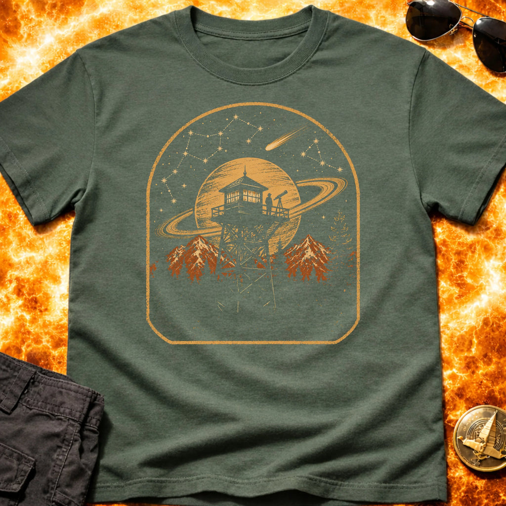 Lookout Tower StarGazing T-Shirt product image 1