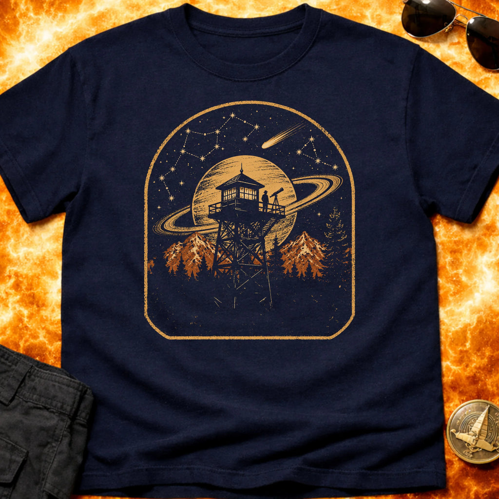Lookout Tower StarGazing T-Shirt product image 2