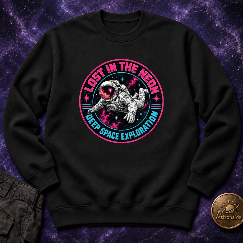 Lost In The Neon Crewneck Sweatshirt product image 1