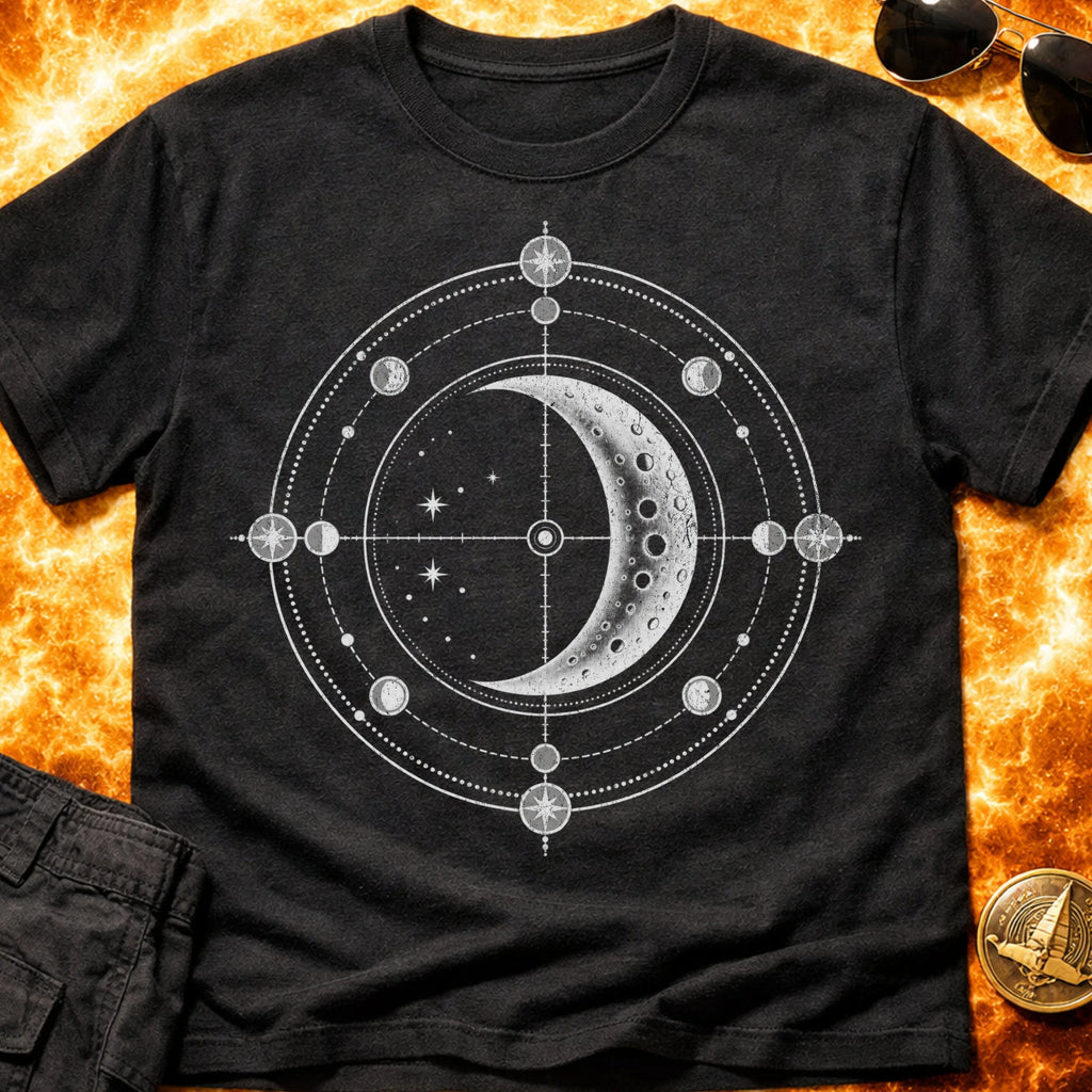Lunar Compass T-Shirt product image 3