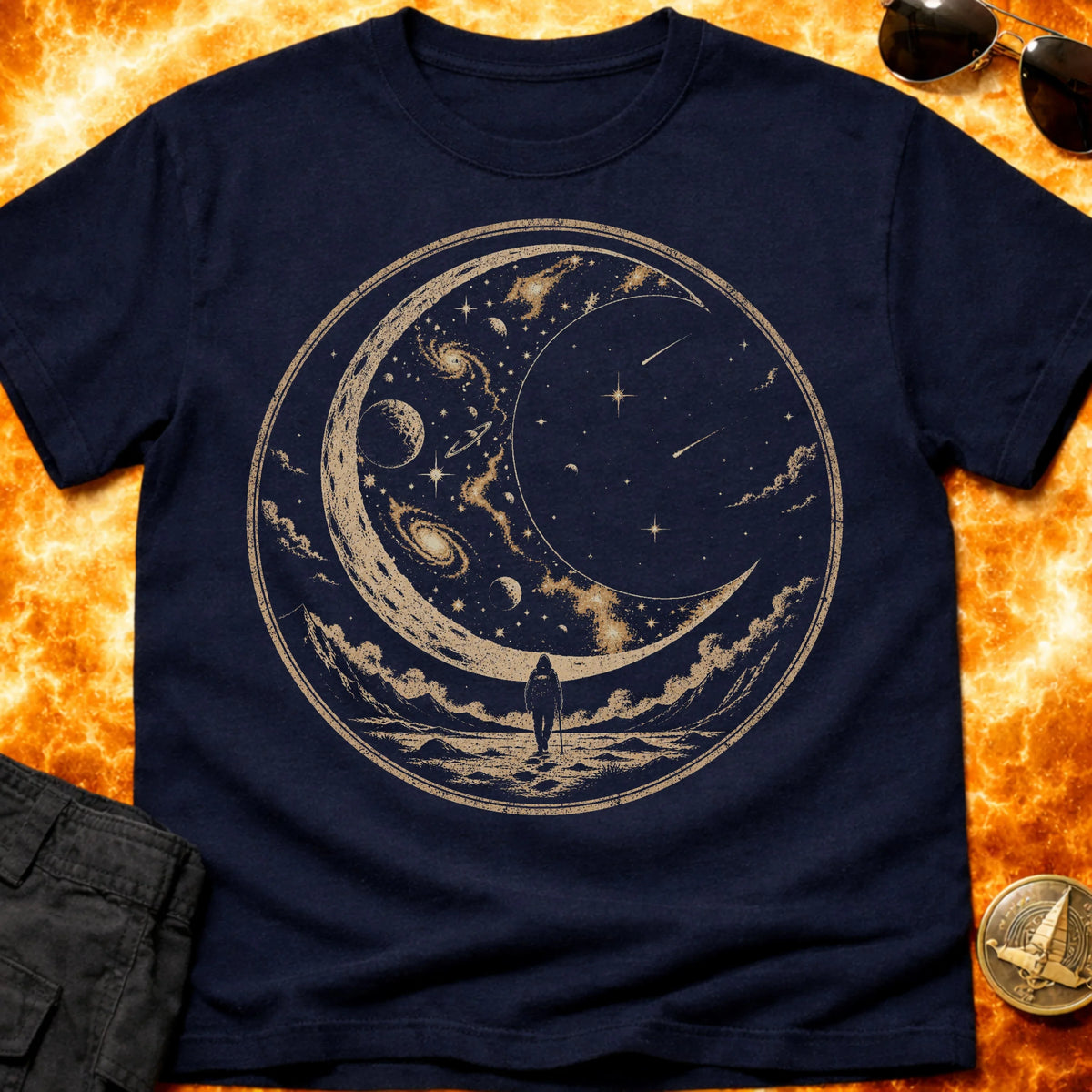 Lunar Galaxy T-Shirt product image 3
