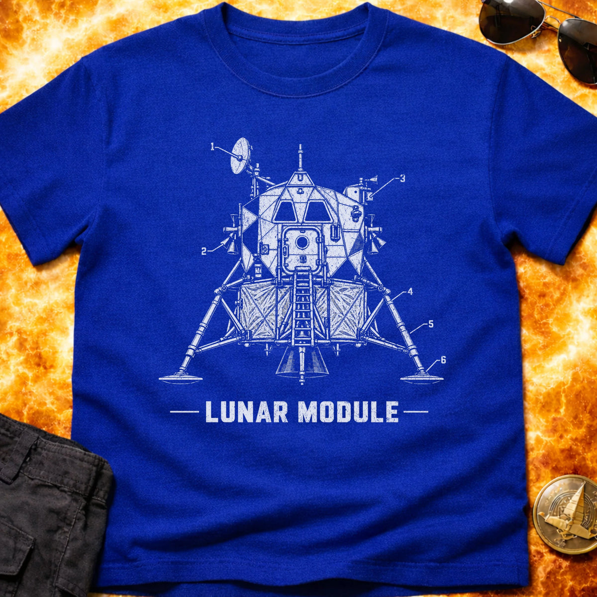 Lunar Module T-Shirt product image 4