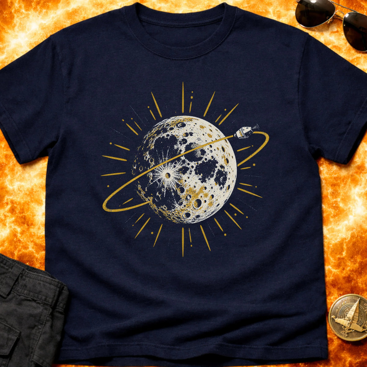 Lunar Orbit T-Shirt product image 2