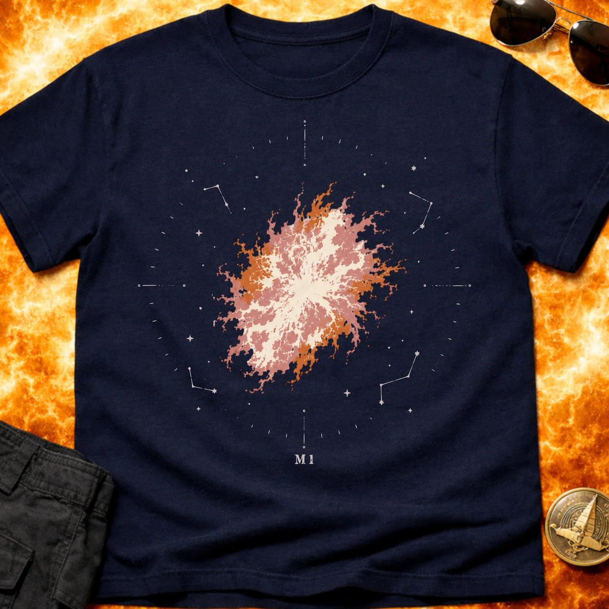 M1 Crab Nebula T-Shirt product image 2