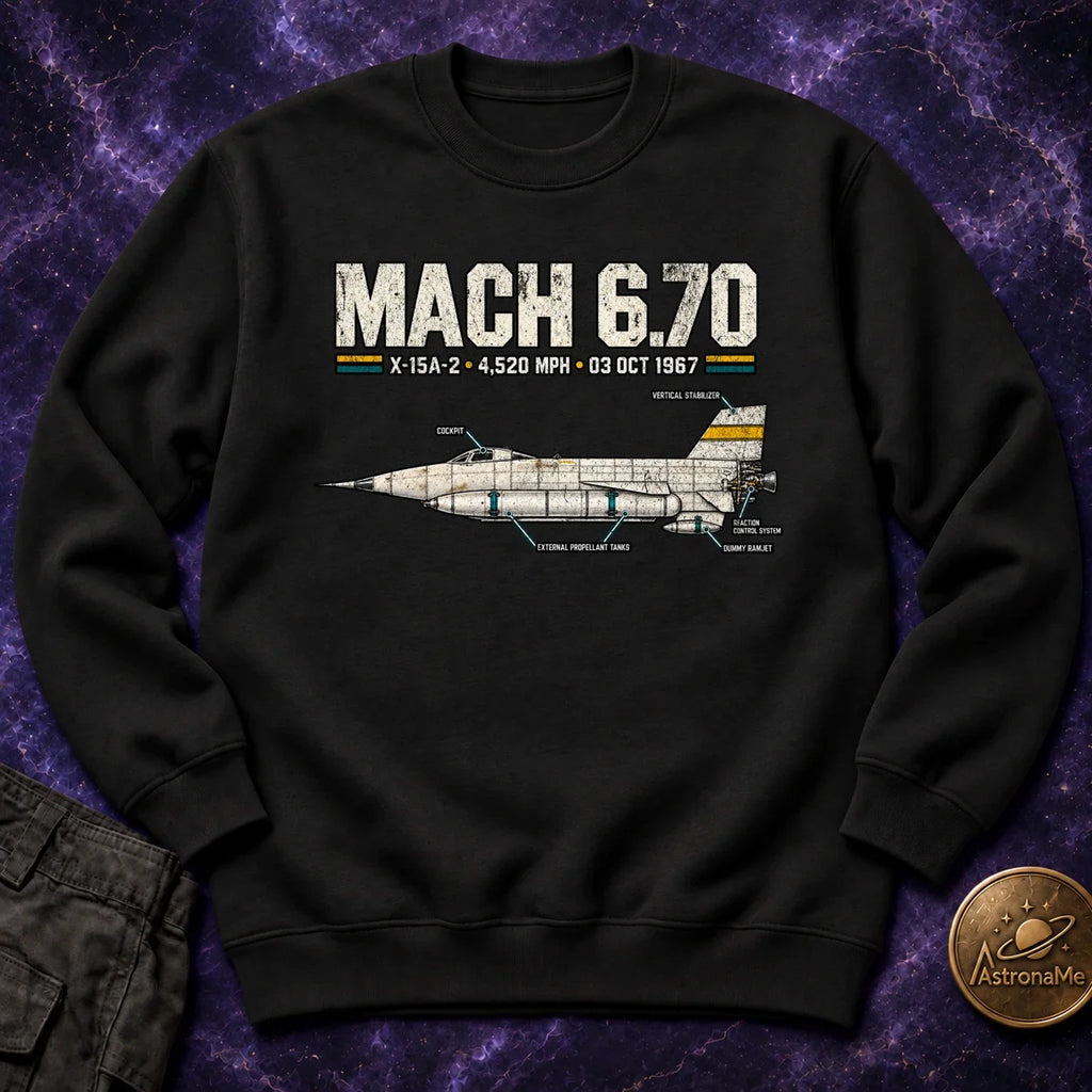 Mach 6_70 Crewneck Sweatshirt product image 4