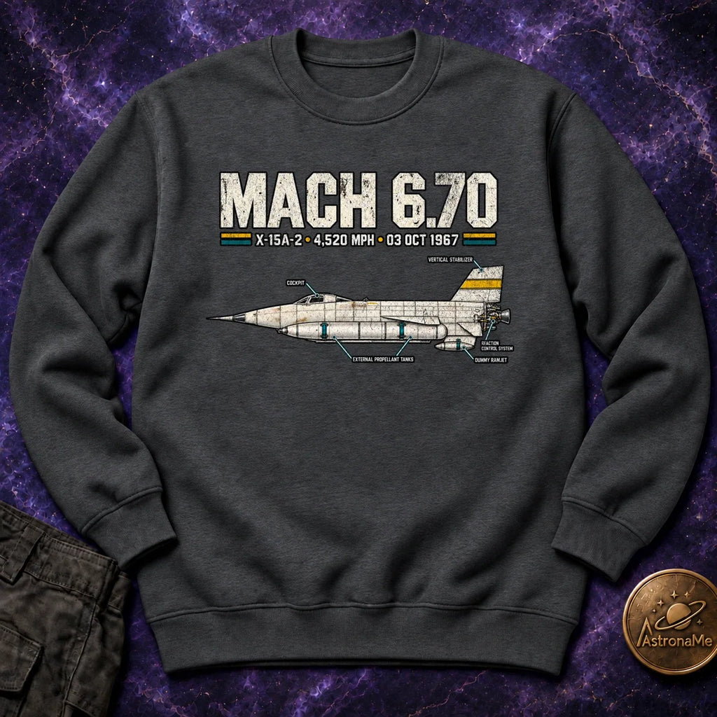 Mach 6_70 Crewneck Sweatshirt product image 2