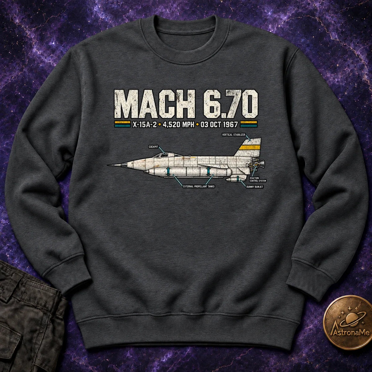Mach 6_70 Crewneck Sweatshirt product image 2