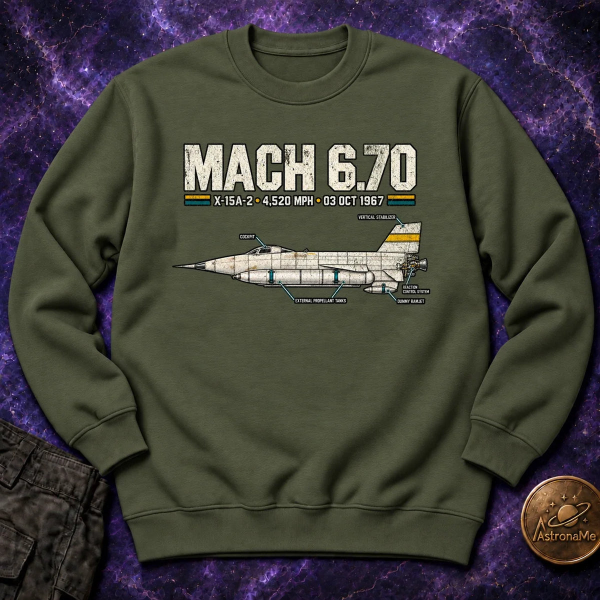 Mach 6_70 Crewneck Sweatshirt product image 1