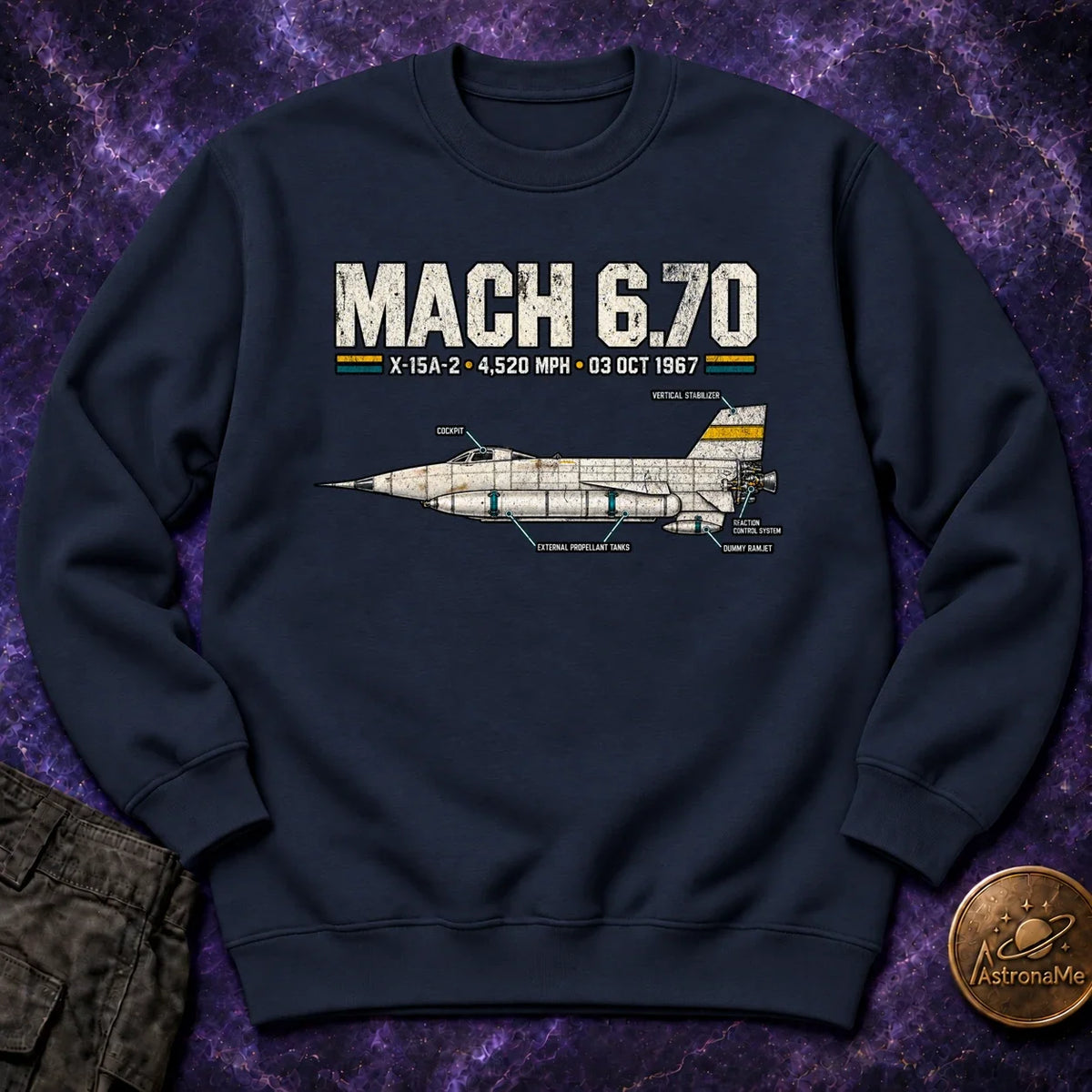 Mach 6_70 Crewneck Sweatshirt product image 3
