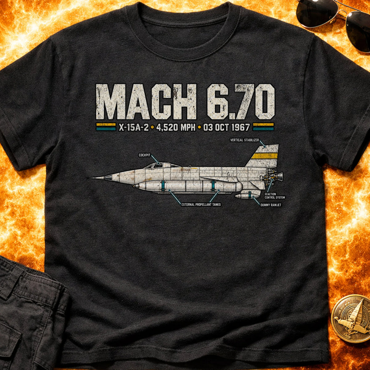 Mach 6.70 T-Shirt product image 2