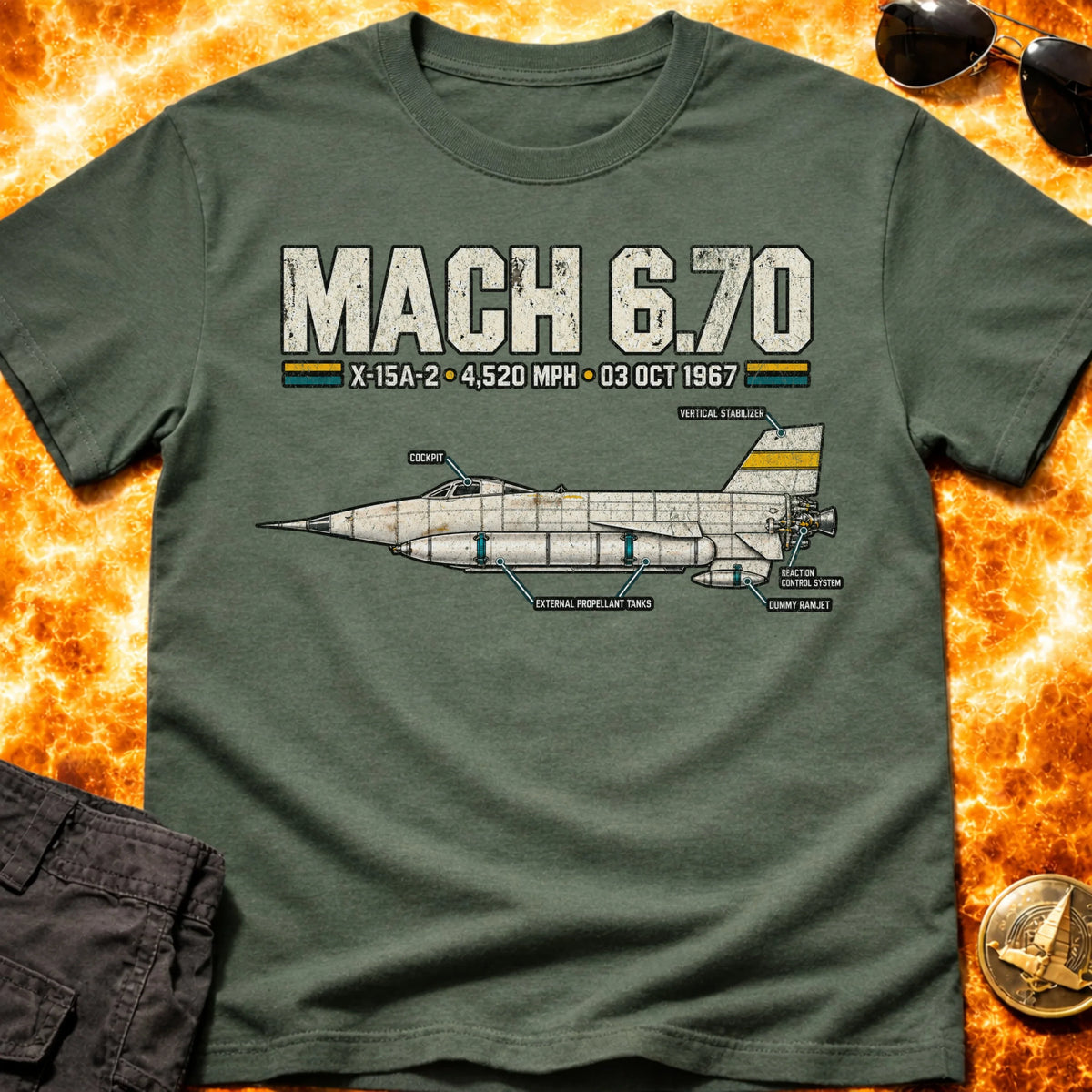 Mach 6.70 T-Shirt product image 5