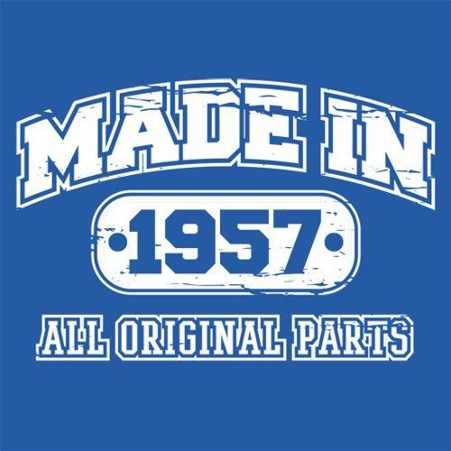 Made in 1957 All Original Parts T-Shirt product image 2