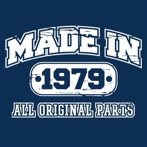 Made in 1979 All Original Parts T-Shirt product image 2