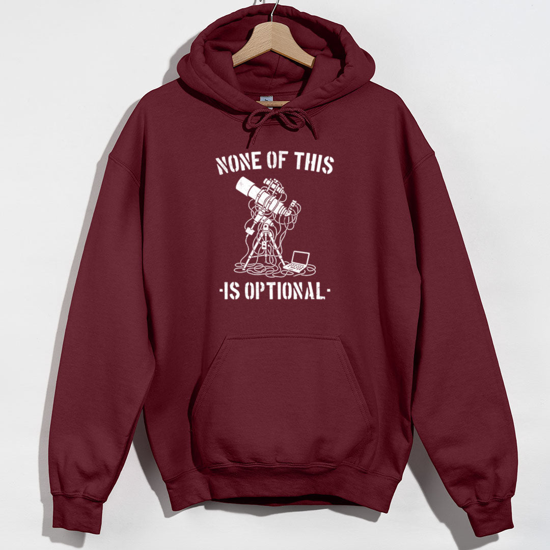 None is Optional Hoodie product image 1