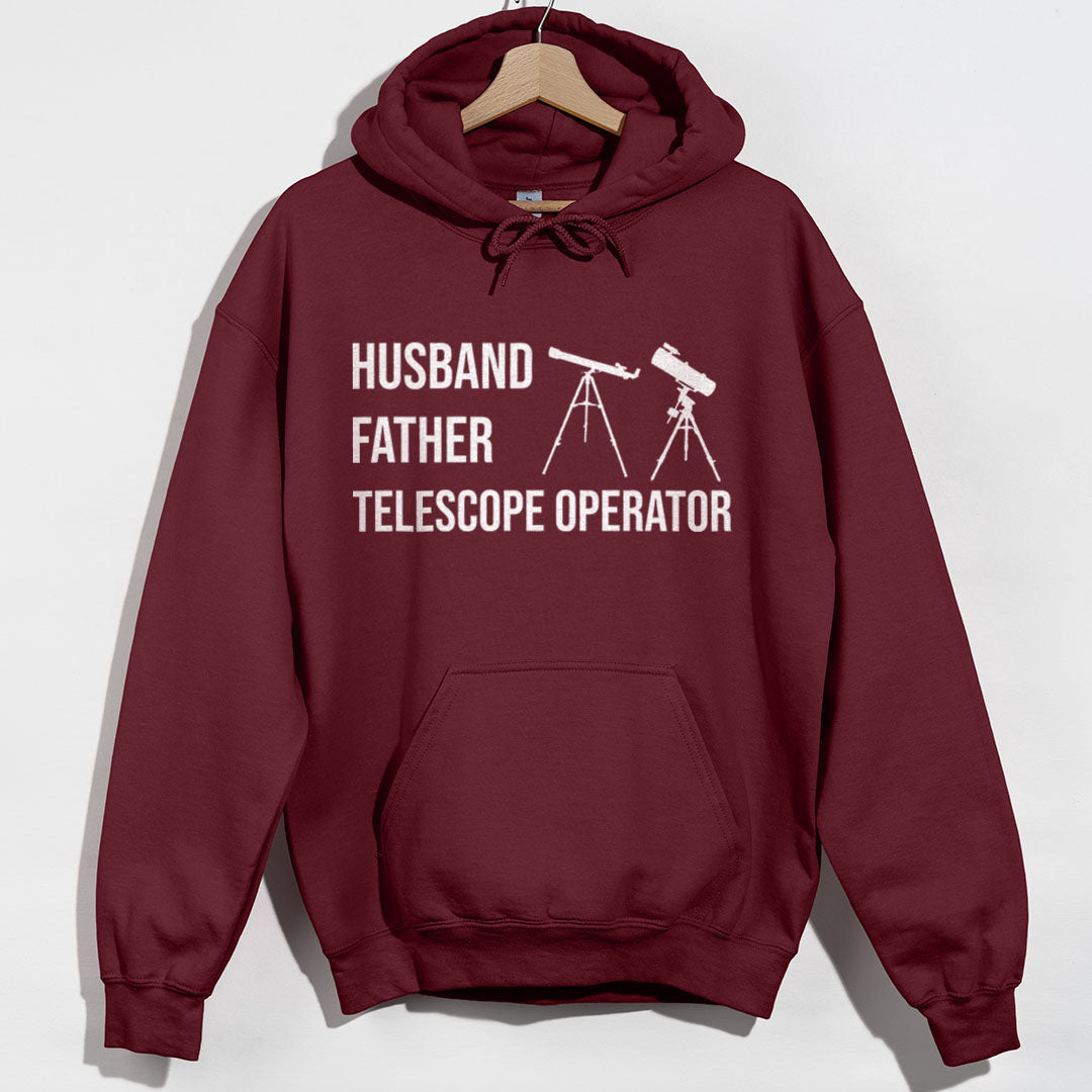 Husband Father Telescope Operator Hoodie product image 2