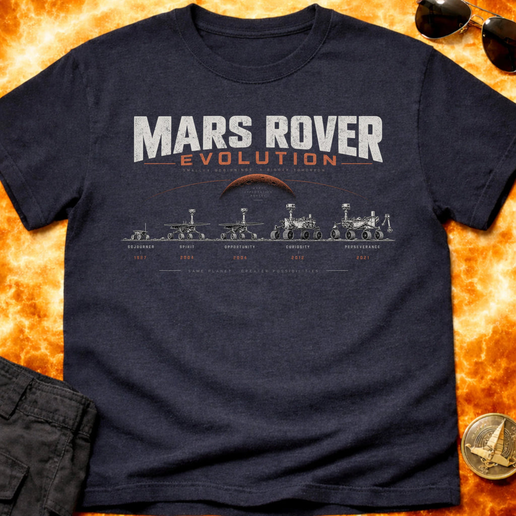 Mars Rover Evolution T-Shirt product image 4