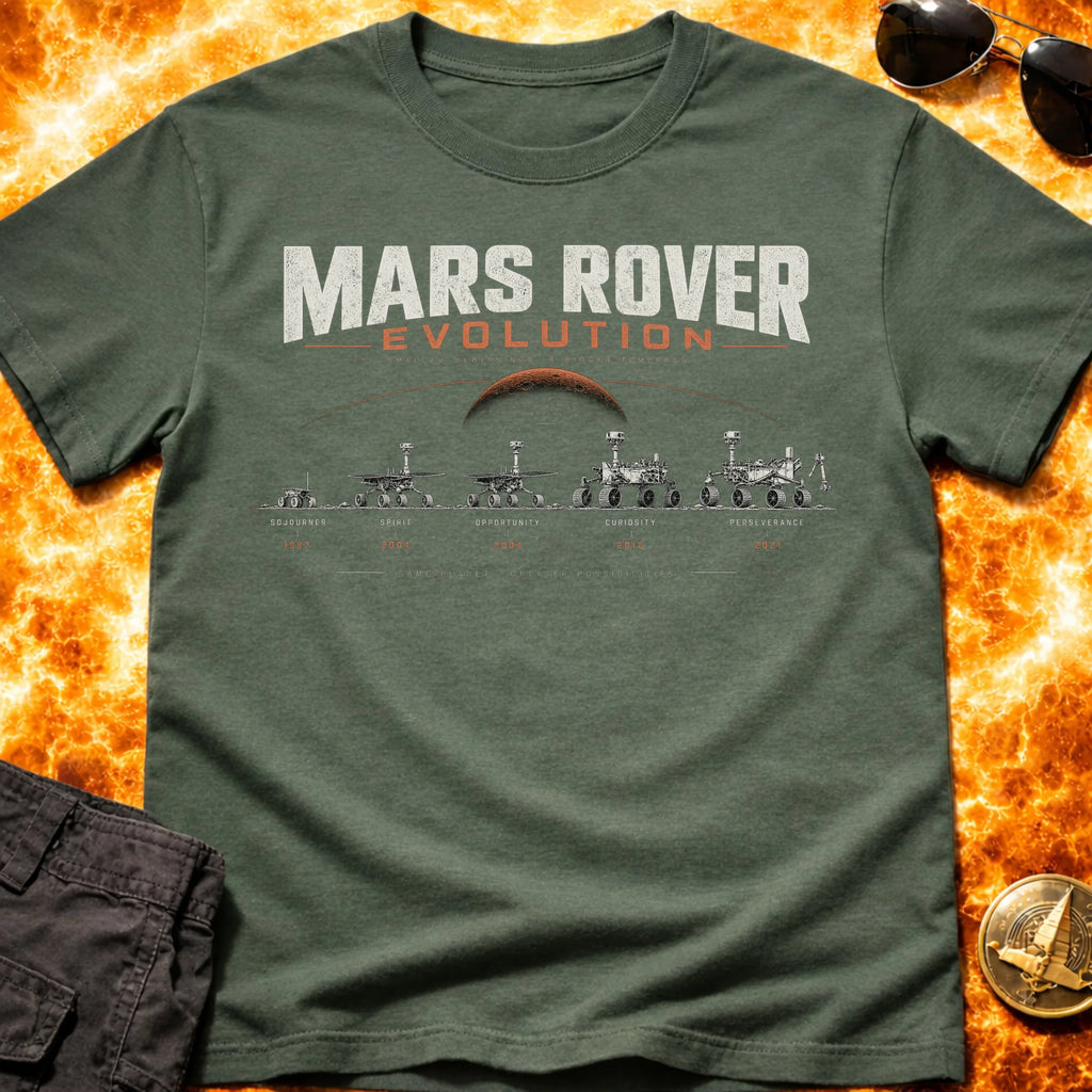 Mars Rover Evolution T-Shirt product image 5