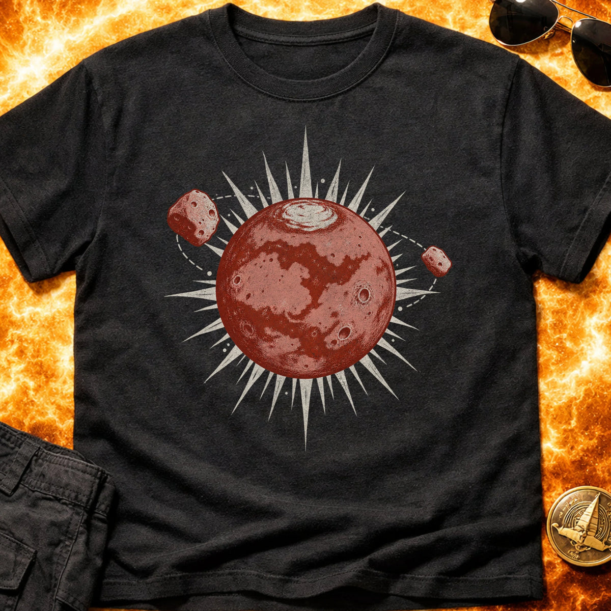 Mars The Red World T-Shirt product image 3