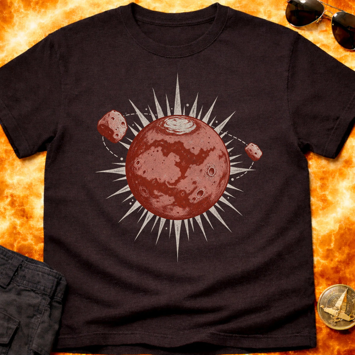 Mars The Red World T-Shirt product image 4