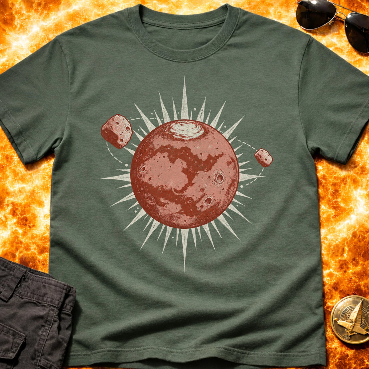 Mars The Red World T-Shirt product image 2