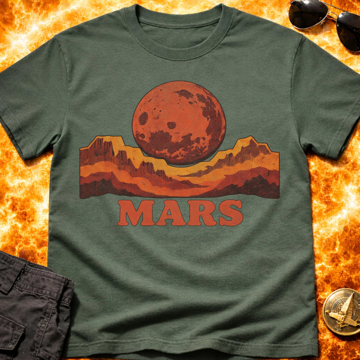 Mars Vintage T-Shirt product image 6