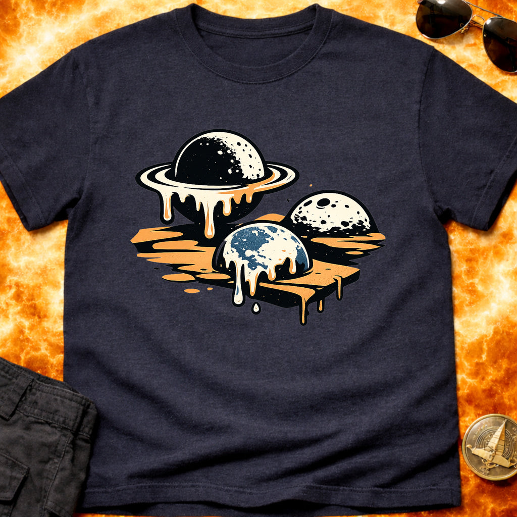 Melting Planets T-Shirt product image 7