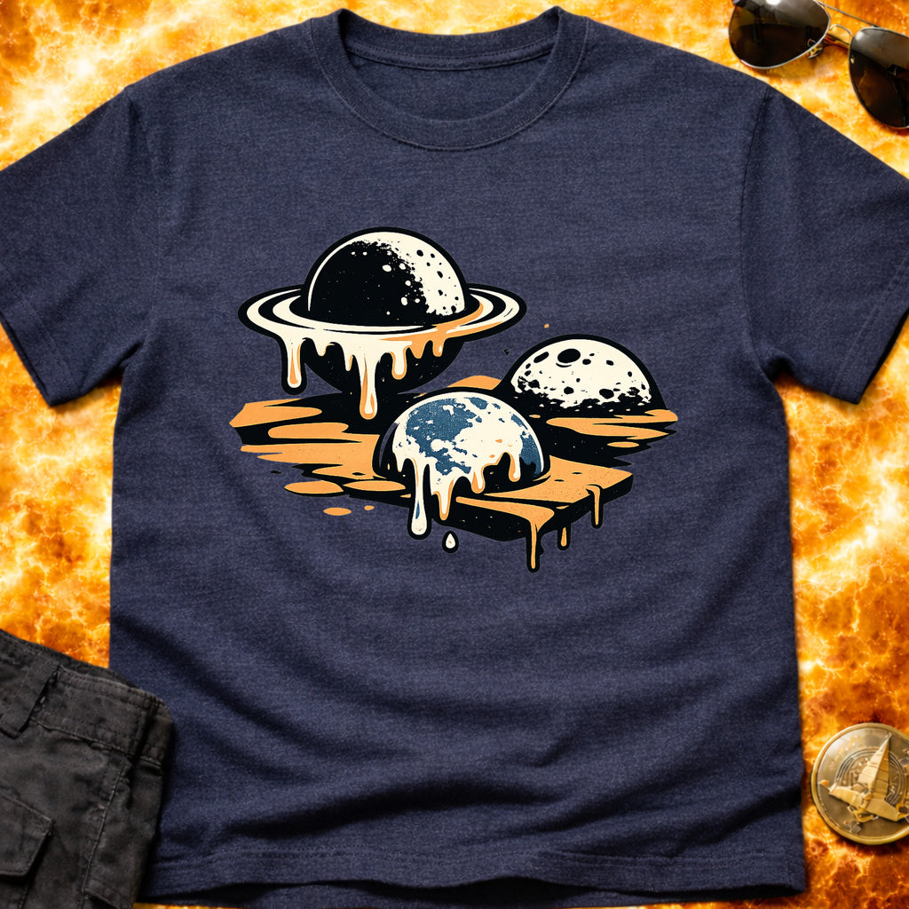 Melting Planets T-Shirt product image 6