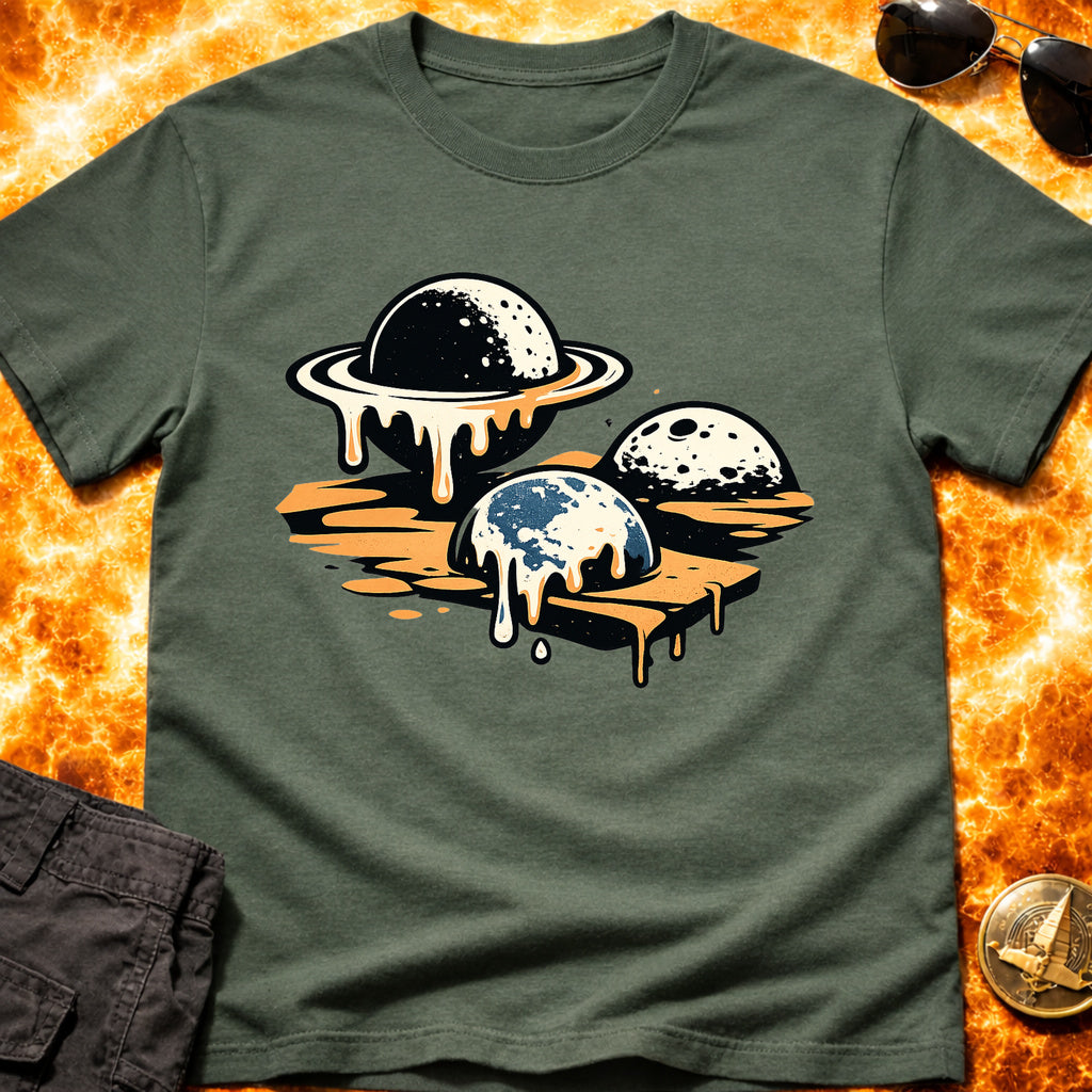 Melting Planets T-Shirt product image 5