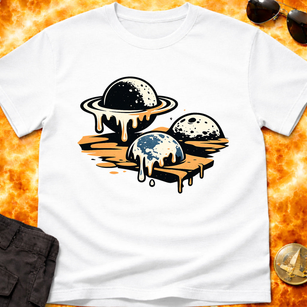 Melting Planets T-Shirt product image 3